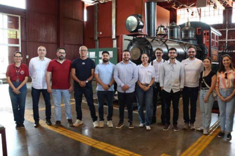 Em visita guiada, novos Membros do MPRO conhecem Usina Hidrelétrica de Santo Antônio e o Complexo da EFMM