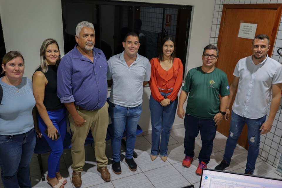 Prefeitura recebe visita técnica da Secretaria Municipal de Meio Ambiente de São Miguel do Guaporé
