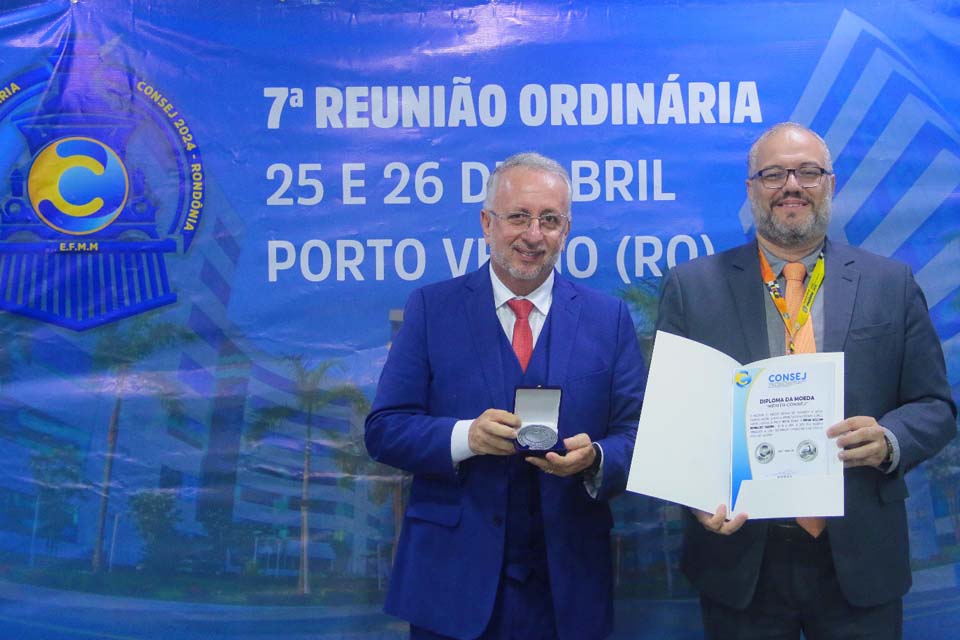 Magistrados do TJRO recebem homenagem durante 7° encontro do Conselho Nacional dos Secretários de Estado da Justiça