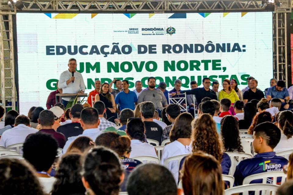Com foco em novas conquistas para a Educação, Governo realiza abertura do Ano Letivo 2024 em Rondônia