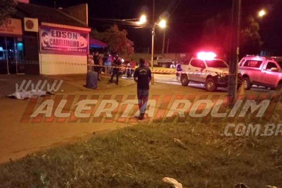 Homem é executado a tiros no centro de Rolim de Moura