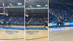 Basquete: Mulher ganha prêmio após fazer cesta incrível 