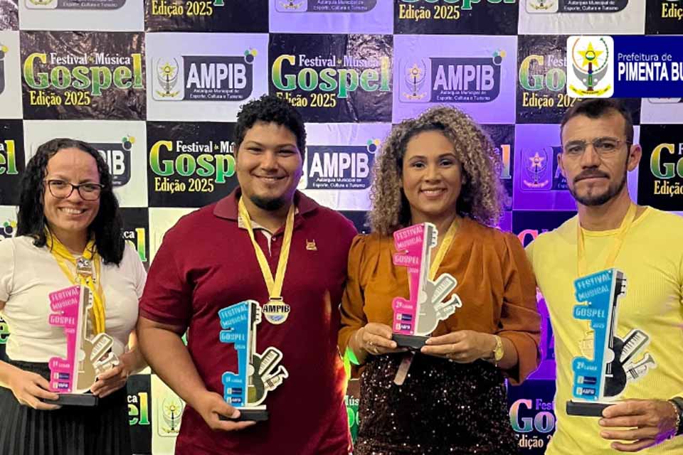Festival Gospel reúne talentos em Pimenta Bueno