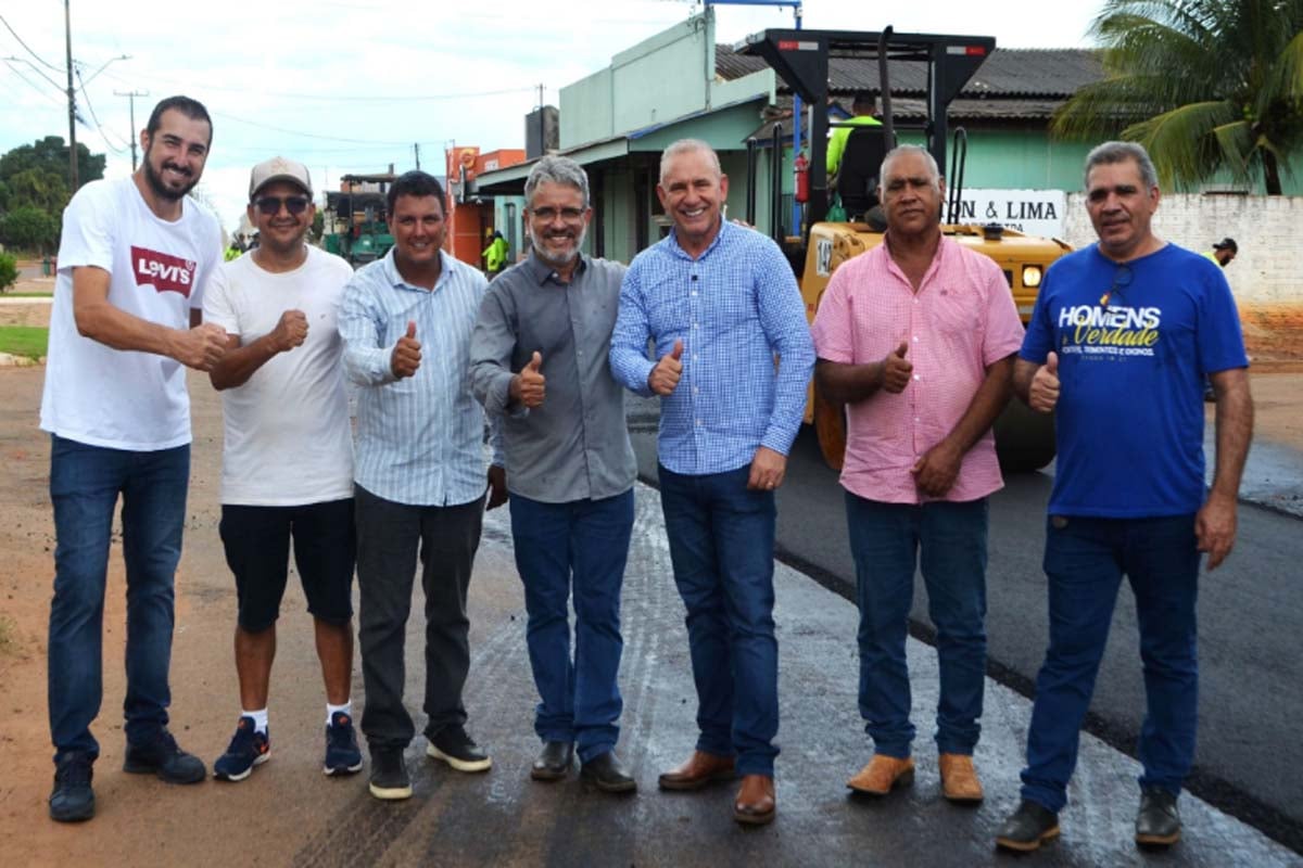 Deputado Ezequiel Neiva destaca transformação urbana com obras de recapeamento em Cerejeiras