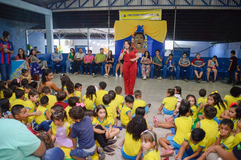 Centro Municipal de Educação Infantil Pedro Gonçalves completa 14 anos de funcionamento 