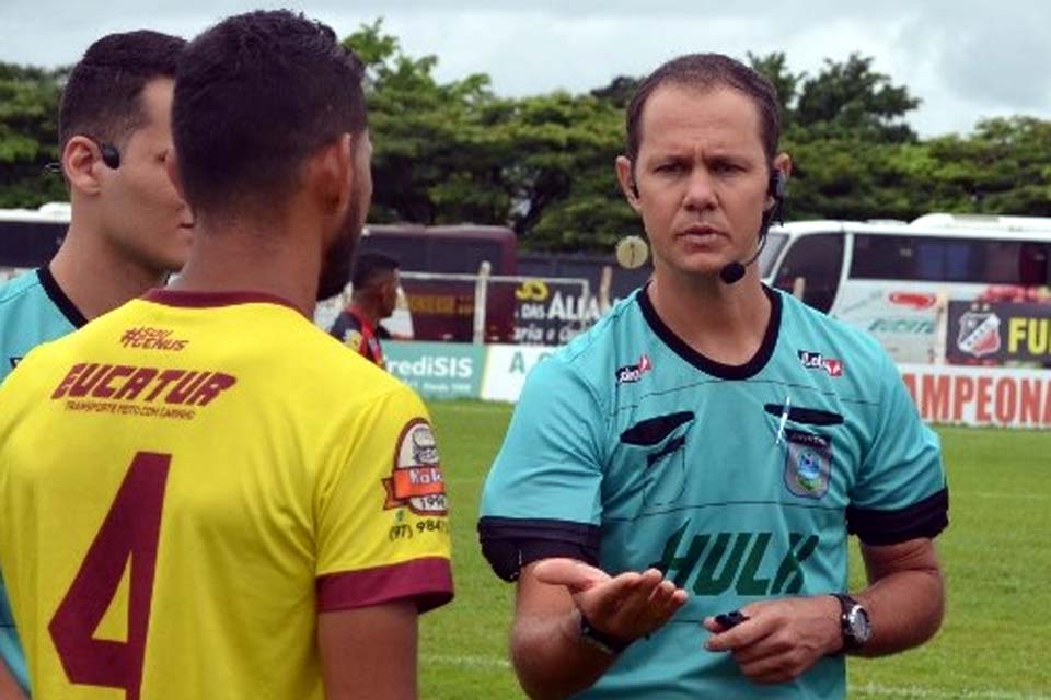 Rondoniense Jonathan Antero apitará Cuiabá x Brasil