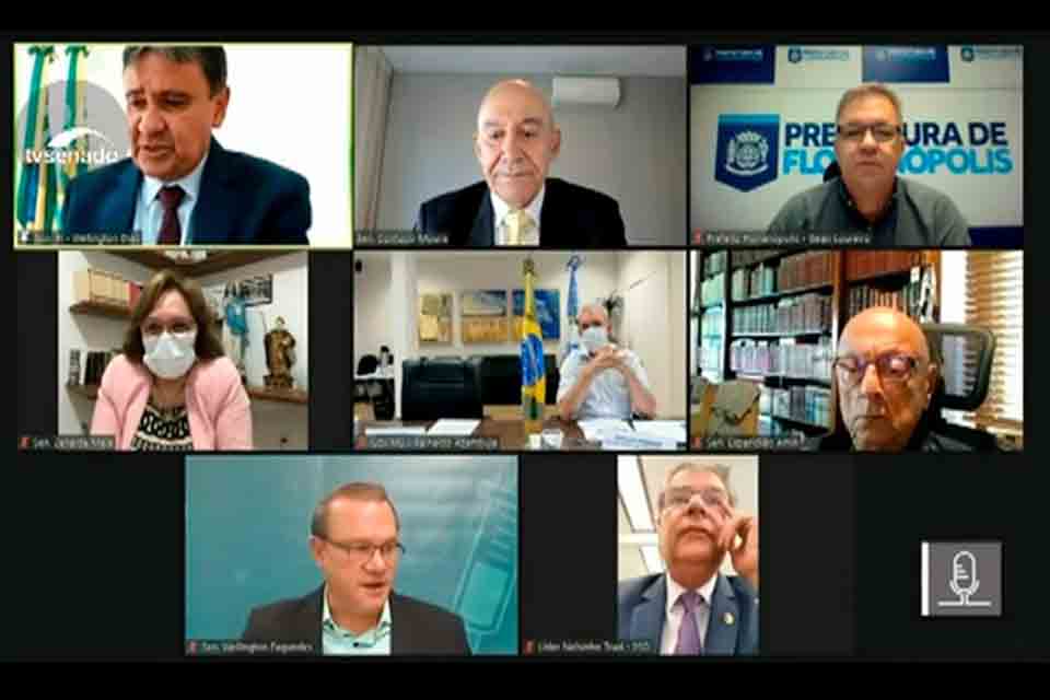 Com queda de internações, governadores pedem mais vacina na Comissão da Covid