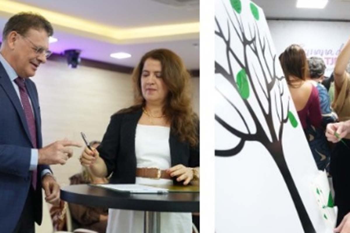 Ouvidoria estimula pacto contra a violência por meio da “Árvore do Compromisso”