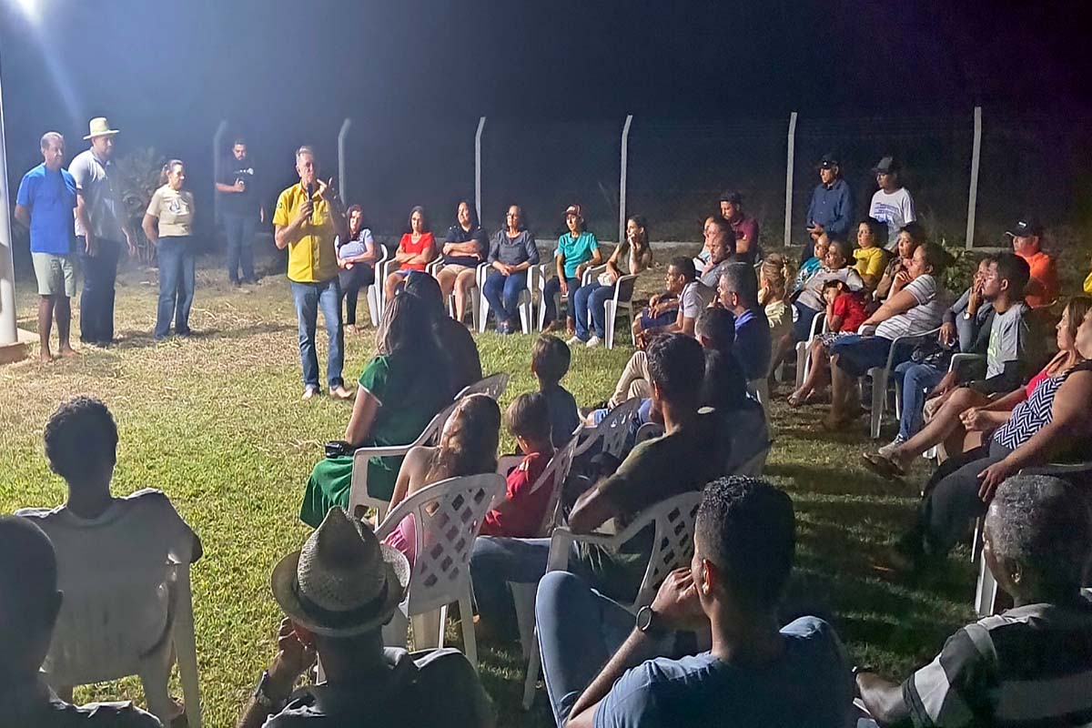 Luizinho Goebel intensifica campanha com reuniões em associações rurais de Vilhena