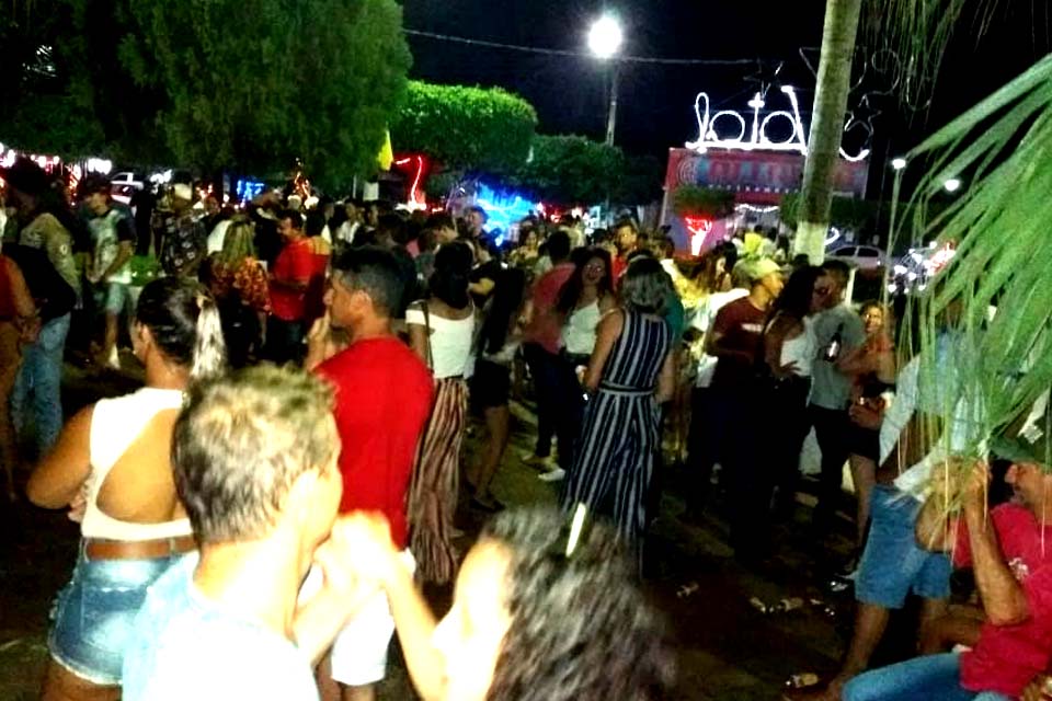 Festa de Réveillon promovida pela prefeitura foi sucesso total