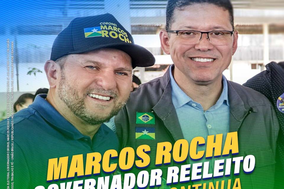 Deputado Cirone Deiró parabeniza e destaca reeleição do governador Marcos Rocha