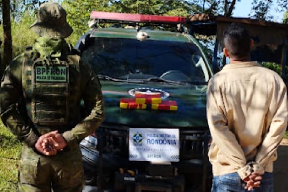 Brasileiro é preso com droga em porto clandestino em Guajará-Mirim