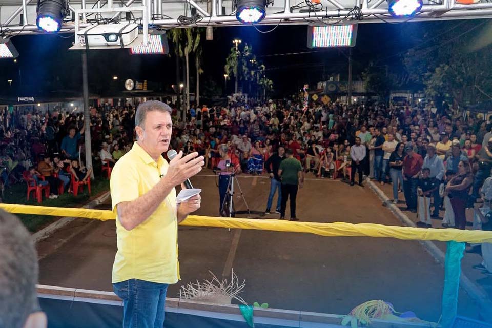 Deputado Luizinho Goebel prestigia 16ª Festa do Milho Verde em Cabixi e destaca valorização da agricultura familiar