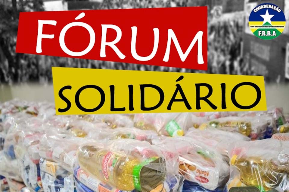 Fórum Solidário: Entidades Sindicais arrecadam mais de 120 cestas básicas para doar à instituições sociais