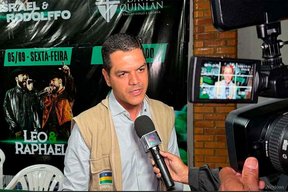 Cássio Gois valoriza tradição e inovação na 40ª Exposição e Feira Agropecuária e Agrotecnológica de Pimenta Bueno