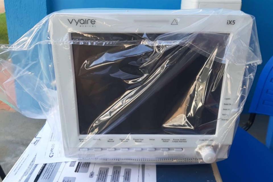 Municípios de Rondônia recebem respiradores e mais de R$ 10 milhões em recursos para combate ao COVID-19