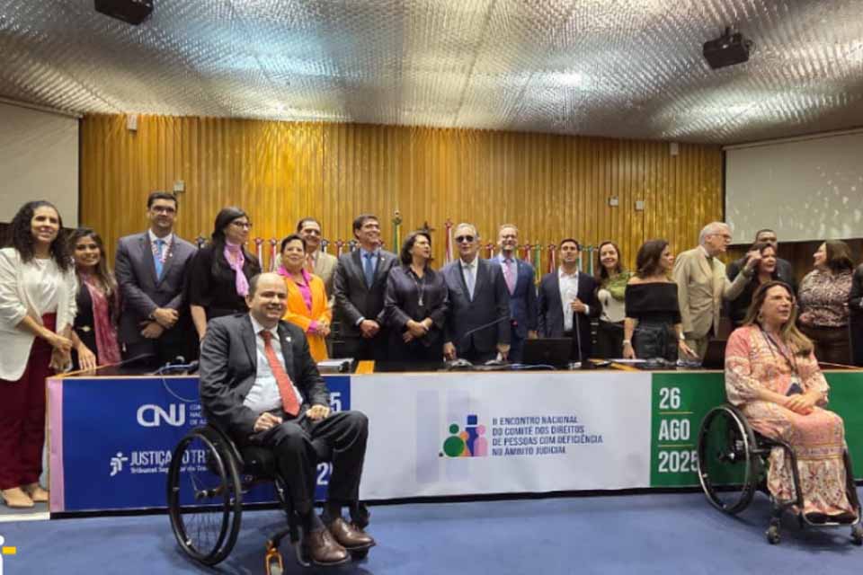 TRT-14 participa de encontro nacional sobre inclusão de pessoas com deficiência em Brasília