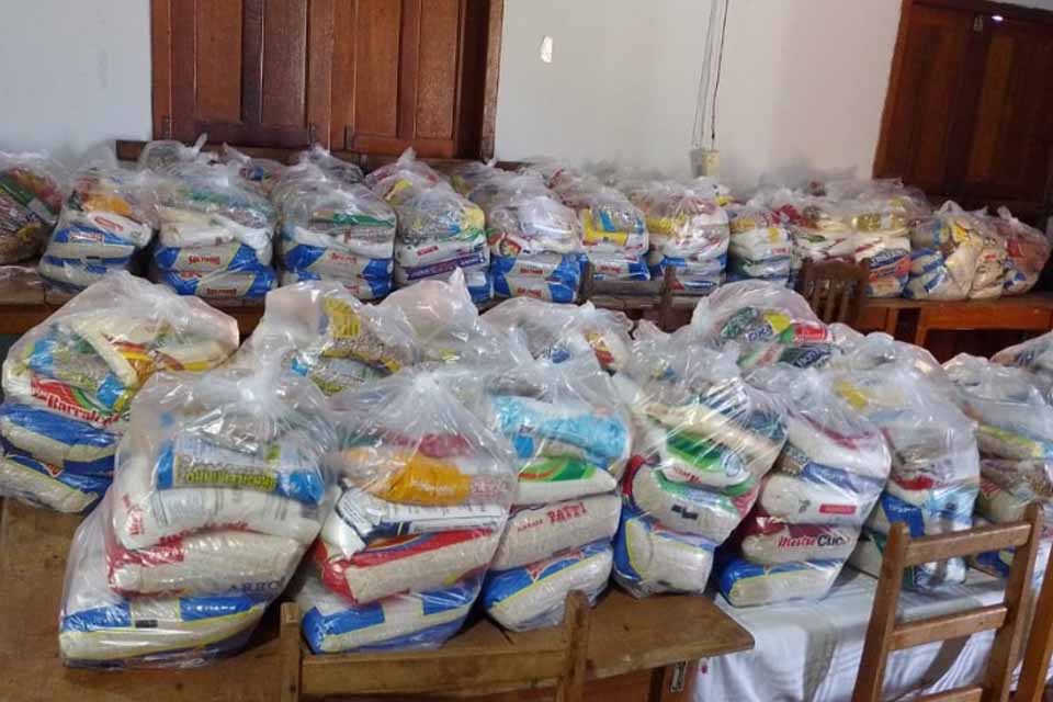 Ação do governo arrecada mais de 2 toneladas de alimentos durante 4ª Pedalada pela Natureza