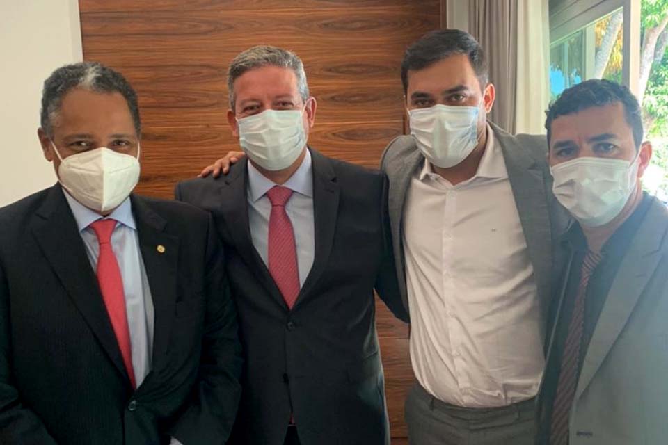 Deputado Federal Expedito Netto se reúne com presidente da Câmara Federal para tratar demandas para Rondônia