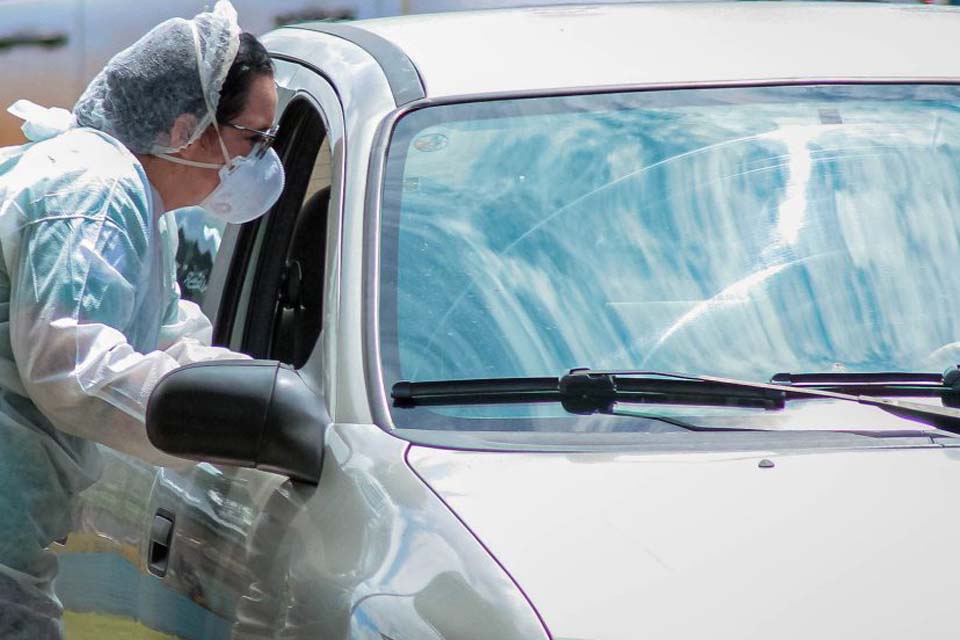 Mil testes serão disponibilizados no drive-thru de testagem para covid-19 em Santa Luzia do Oeste 