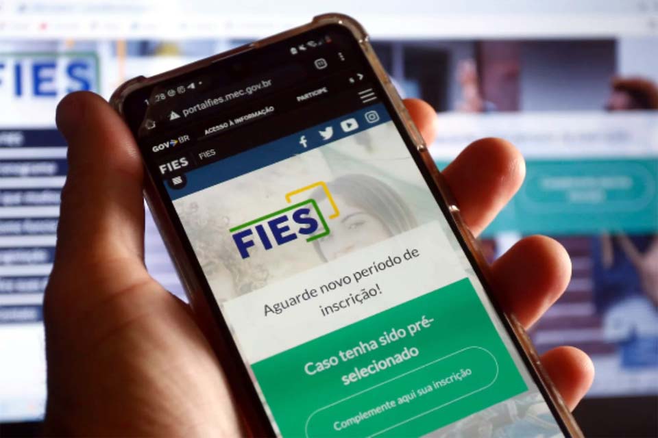 MEC anuncia processo seletivo para 60 mil vagas remanescentes do Fies