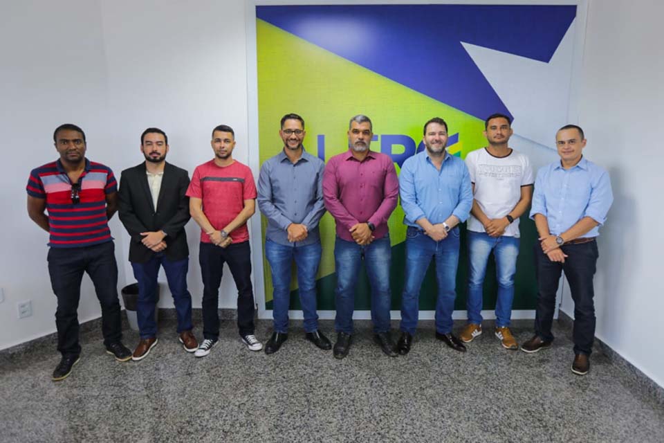 Presidente da ALE-RO, deputado Alex Redano se reúne com diretoria eleita para comandar o Singeperon no triênio 2022/2025