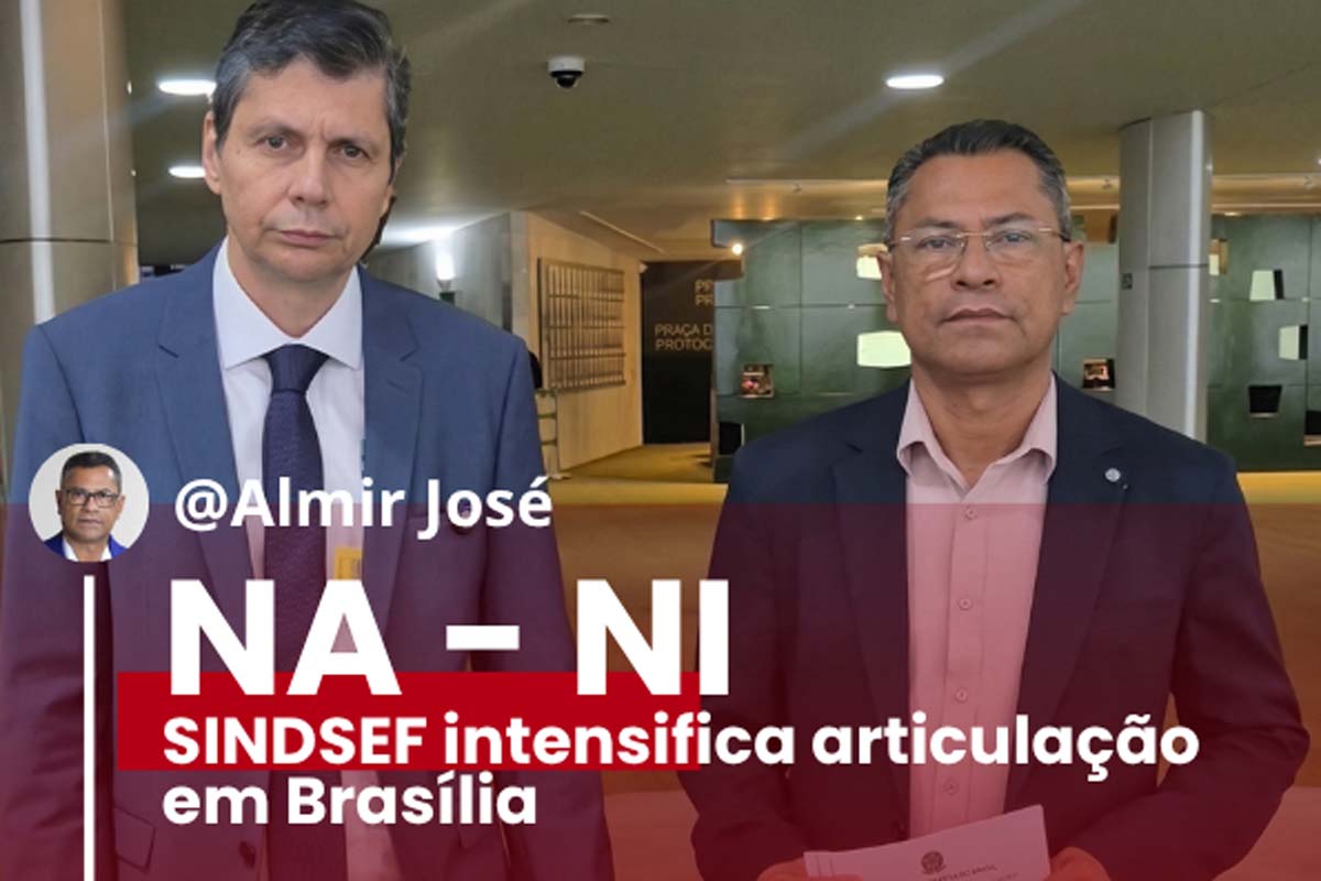 SINDSEF intensifica articulação em Brasília para destravar reenquadramento de servidores (NA–NI)