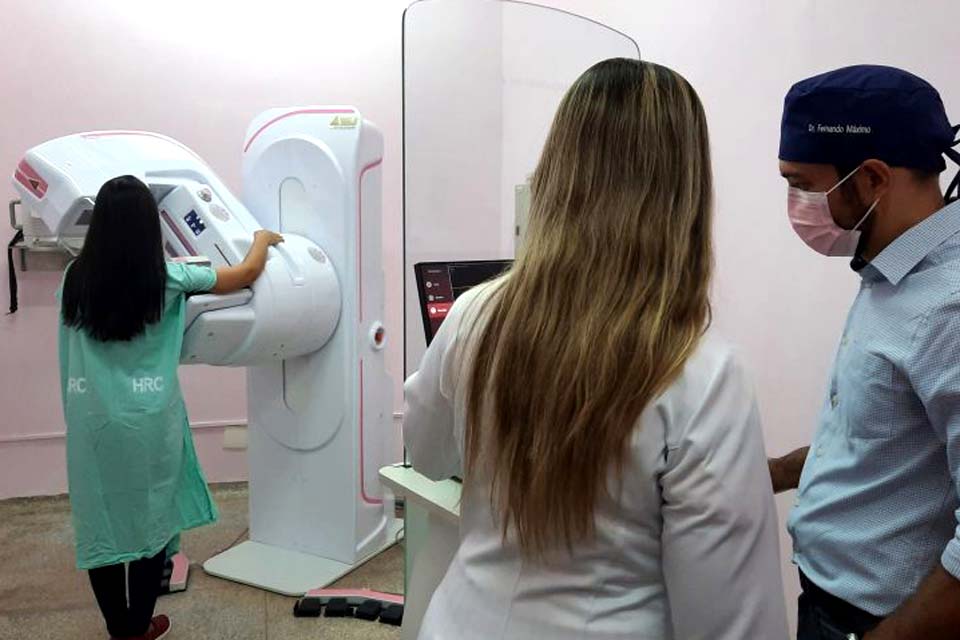 Mutirão de exames de mamografia tem início; procedimentos acontecem no Hospital Regional