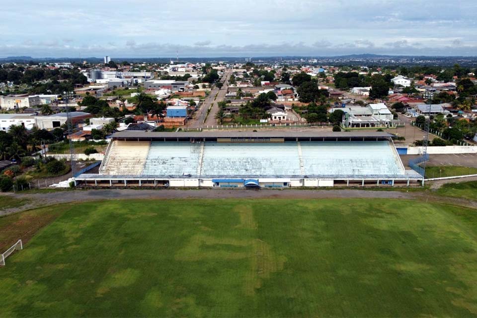 Estádio Biancão passa por reparos para receber jogos do Estadual 2023