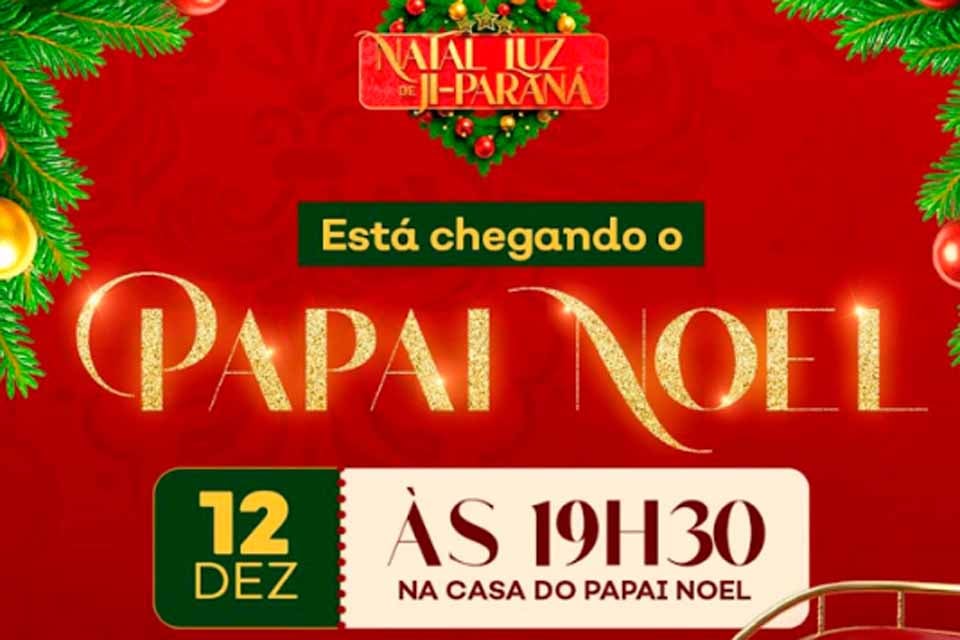 Prefeitura informa que a abertura oficial da Casa do Papai Noel foi reagendada para o dia 12 de dezembro