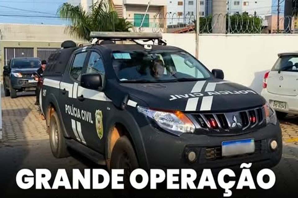 Grande operação da Polícia Civil prende 20 pessoas em municípios 