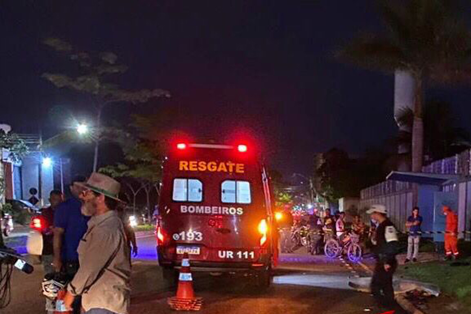 Motociclista morre em grave acidente após perder controle em curva