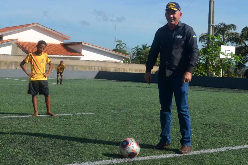 Com apoio do deputado Ezequiel Neiva, Vilhena terá novos espaços para prática esportiva