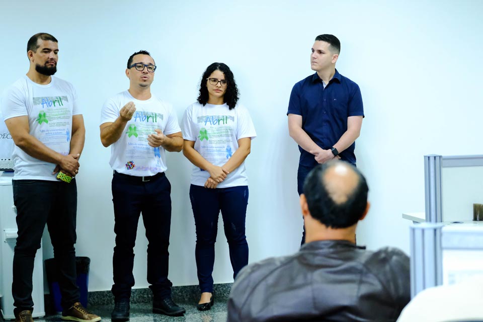 ALE-RO promove campanha de conscientização sobre autismo; Segundo a ONU, uma em cada 160 crianças no mundo tem TEA