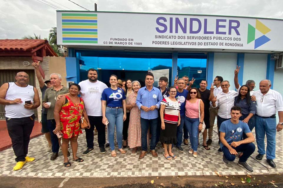 Mirim reeleito para mais um mandato na Presidência do Sindicato dos Servidores dos Poderes Legislativos do Estado de Rondônia