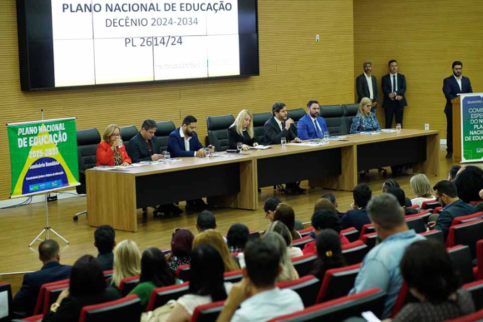 Seminário Estadual: Plano Nacional de Educação é debatido na Assembleia Legislativa de Rondônia