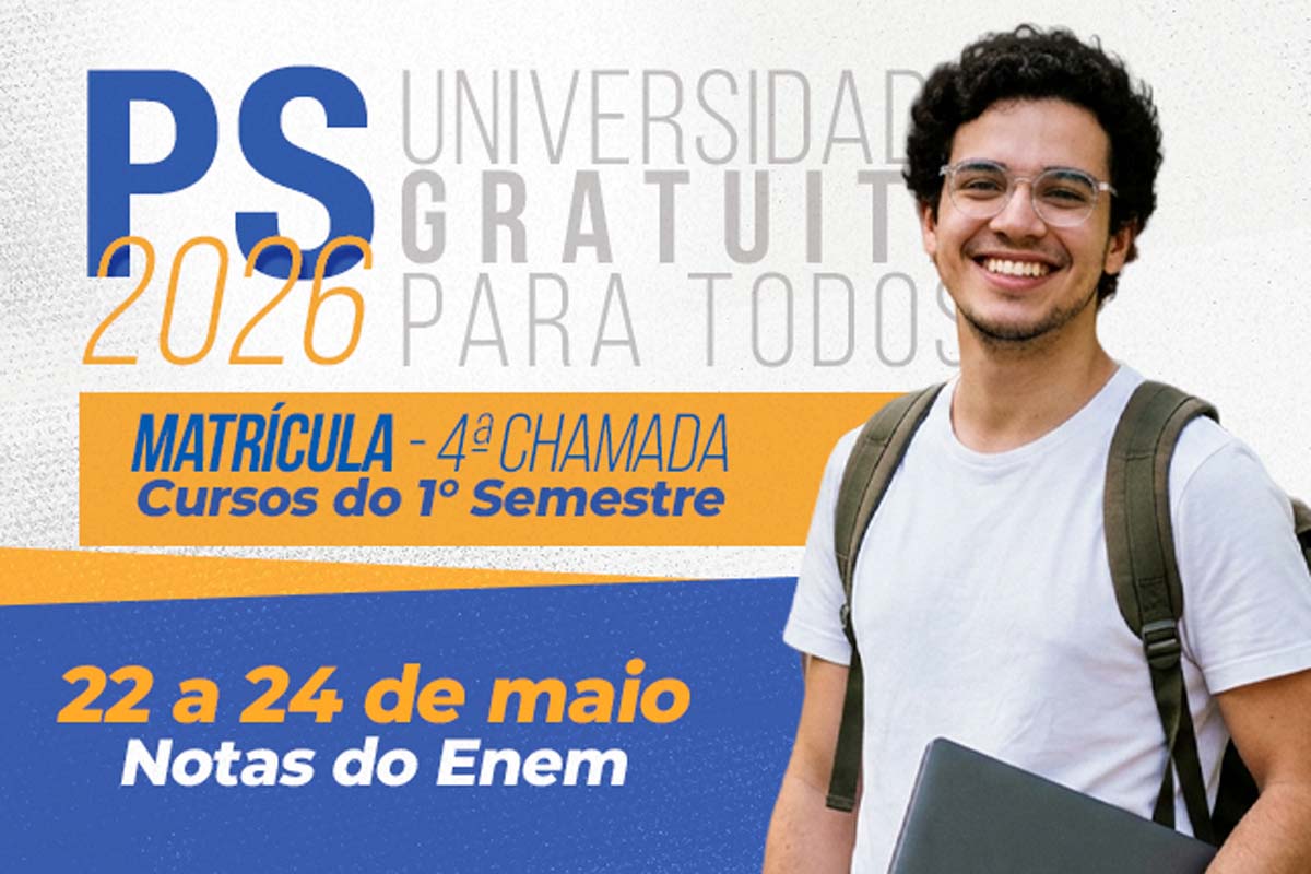 PS UNIR 2026: aprovados em 4ª chamada para cursos do 1º semestre são convocados para matrícula