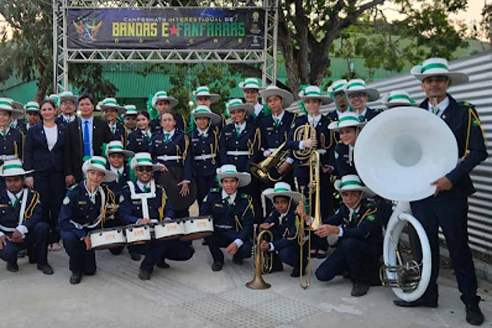 Banda Marcial Lira do Norte conquista premiações no V Concurso Interestadual de Bandas e Fanfarras no Acre