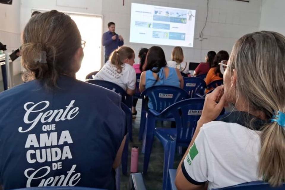 Agentes comunitários de saúde e endemias do município participam de capacitação promovido pela “Águas de Rolim”