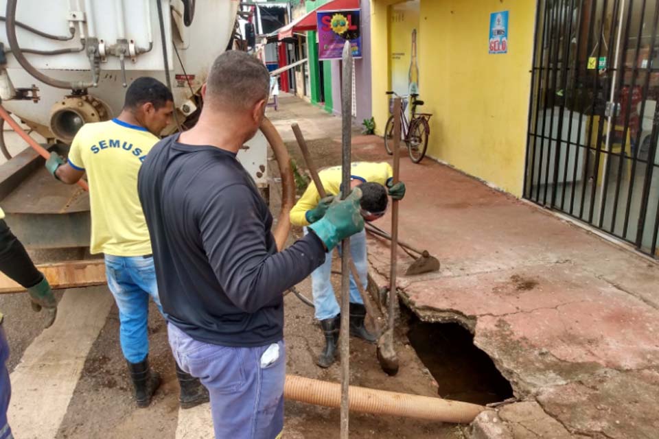 Porto Velho: Bairros Caladinho e Ronaldo Aragão recebem ações de limpeza