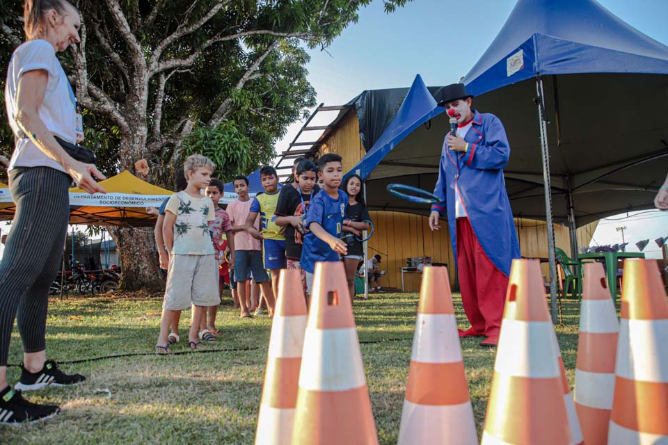 Projeto Rua de Lazer e Cidadania é realizado durante o 29º Interdistrital em Extrema