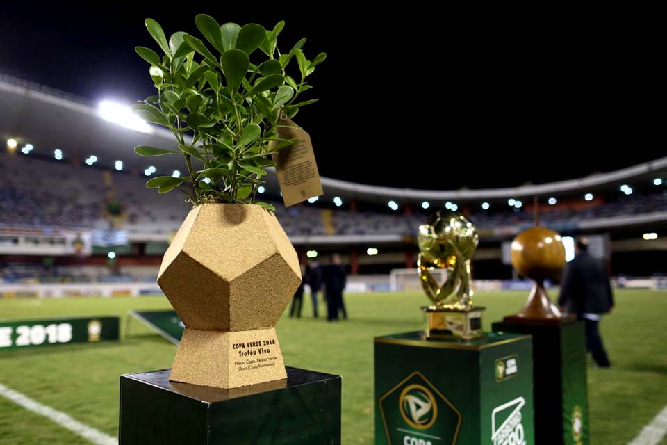 Troféu vivo e carbono zero: a vertente sustentável da Copa Verde