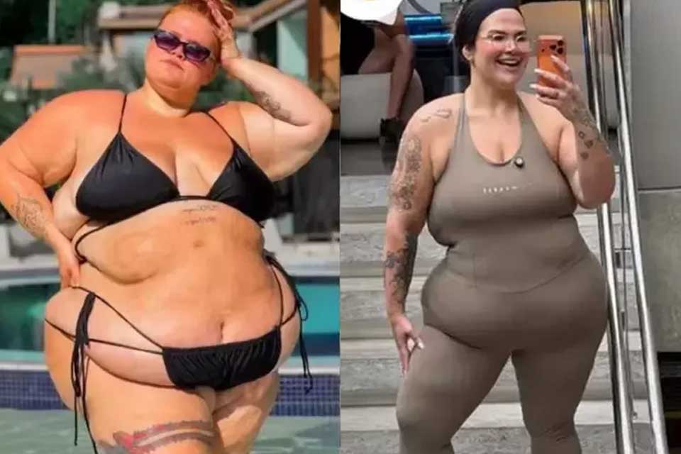 Antes e depois de Thais Carla volta a viralizar após treino na academia