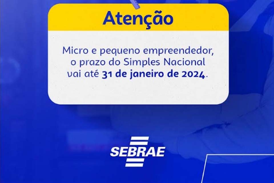 Sebrae Rondônia auxilia empreendedores na regularização do MEI para evitar a exclusão do Simples Nacional 