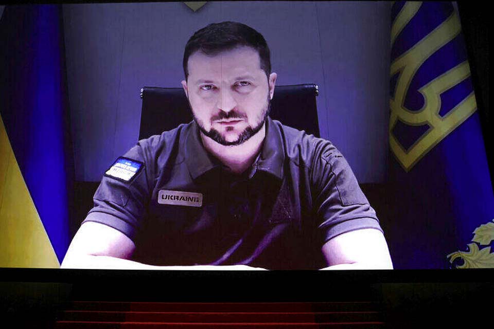 Discurso de Zelensky marca a abertura da 75ª edição do Festival de Cannes