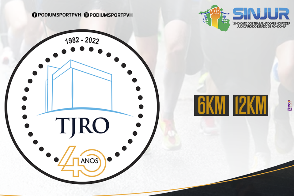 AMERON em parceria com SINJUR promovem corrida comemorativa dos 40 anos do Poder Judiciário em Rondônia