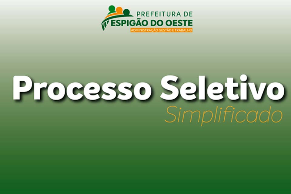 Prefeitura divulga edital de processo seletivo; confira vagas