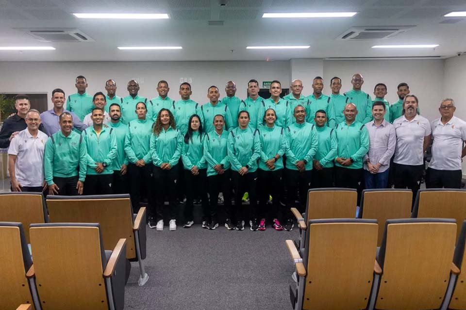 Árbitros de Rondônia participam de Curso de Homologação do VAR conduzido pela CBF