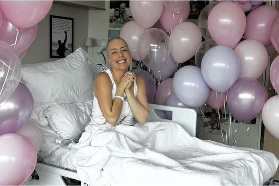 Fabiana Justus comemora resultado do transplante de medula: 'Renascimento'