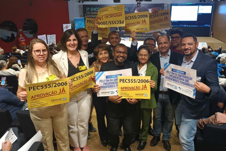 Presidente e Delegados do SINJUR participam em Brasília do 17º Encontro Nacional de Servidores Aposentados e Pensionistas